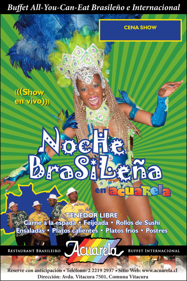 Show Brasileiro en Acuarela